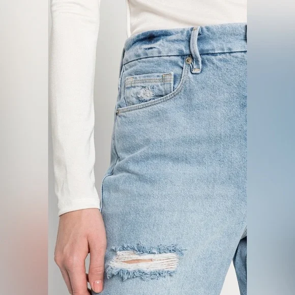 NEW GOOD AMERICAN - Good Boy Vintage Inspired curvy Jean with Tummy Tech - Picture 6 of 15